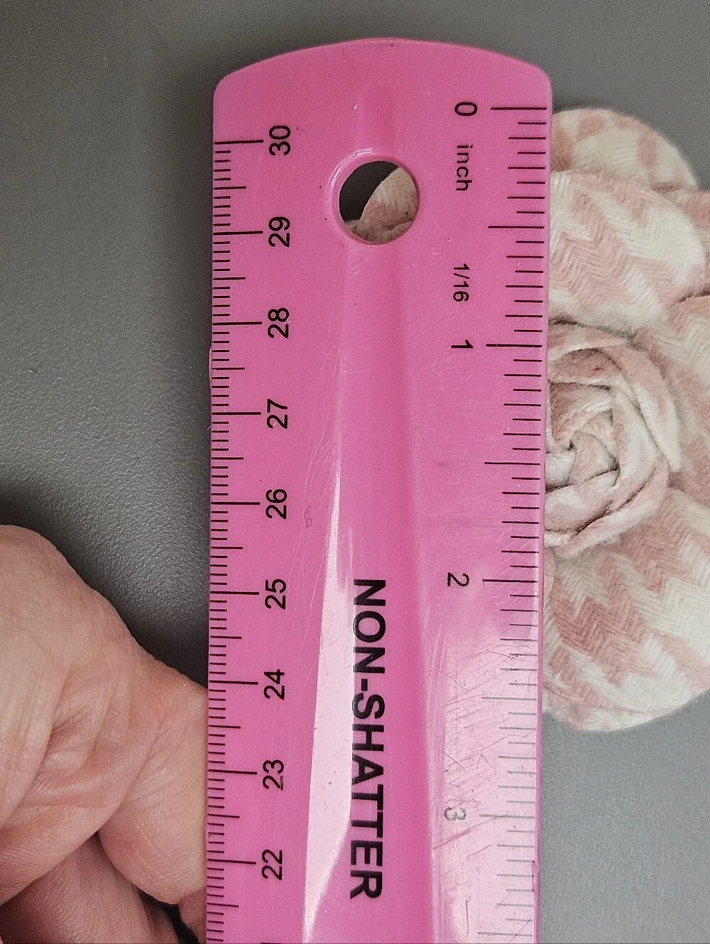 NEW Pink Houndstooth 3D Flower Brooch Pin Statement Rose Boutique Accessory